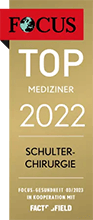 Focus Top Mediziner 2022 Schulterchirurgie